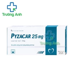 Pyzacar 25 Pymepharco - Thuốc điều trị tăng huyết áp