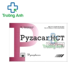 Pyzacar HCT 100/25 mg Pymepharco - Thuốc điều trị tăng huyết áp