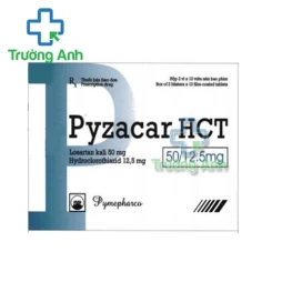 Pyzacar HCT 50/12.5 mg Pymepharco - Thuốc điều trị tăng huyết áp