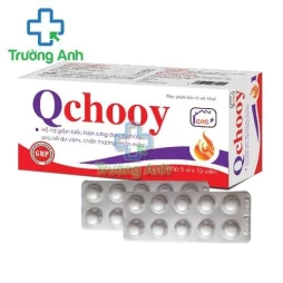 Qchooy Dolexphar - Hỗ trợ làm giảm các tình trạng sưng đau