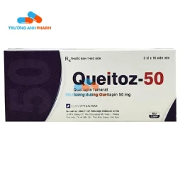 Thuốc Queitoz 50Mg - Hộp 3 vỉ x 10 viên