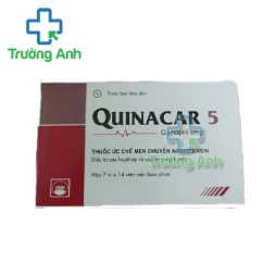 Quinacar 5 Pymepharco - Thuốc điều trị tăng huyết áp