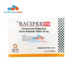 Thuốc Raciper 40Mg - Sun Pharmaceutical Industries Ltd 