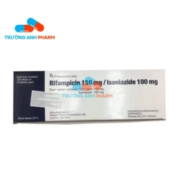 Rifampicin 150/ Isoniazide 100 Artesan - Thuốc điều trị bệnh lao