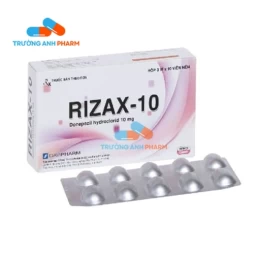 Thuốc Rizax-10 Mg - Hộp 3 vỉ x 10 viên