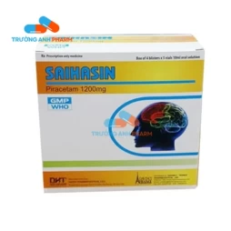Thuốc Saihasin - Hộp 4 vỉ x 5 ống 10ml.