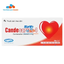 Thuốc Savi Candesartan 4 Mg - Hộp 3 vỉ x 10 viên