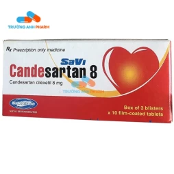 Thuốc Savi Candesartan 8 Mg - Hộp 3 vỉ x 10 viên