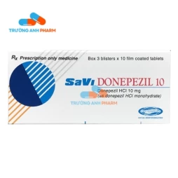 Thuốc Savi Donepezil 10Mg - Hộp 3 vỉ x 10 viên