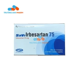 Thuốc Savi Irbesartan 75Mg - Hộp 3 vỉ x 10 viên