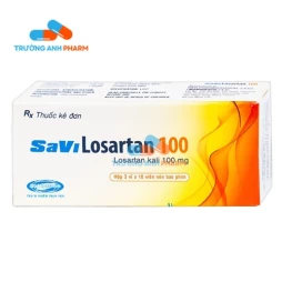 Thuốc Savi Losartan 100Mg - Hộp 3 vỉ x 10 viên
