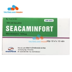 Thuốc Seacaminfort 1500Mcg - Hộp 10 vỉ x 10 viên