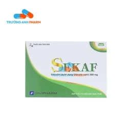 Thuốc Sekaf 500Mg -   Hộp 2 vỉ x 10 Viên