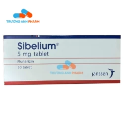 Thuốc Sibelium Janssen -   Hộp 5 vỉ x 20 viên