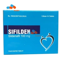 Thuốc Sifilden 100Mg - Hộp 1 vỉ x 4 viên