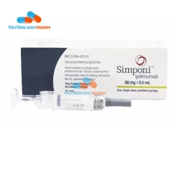 Simponi 50mg/0,5ml Janssen - Thuốc tiêm điều trị viêm khớp dạng thấp