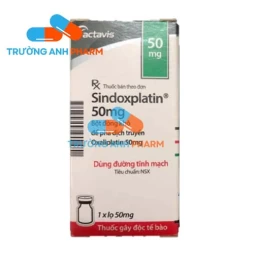 Sindoxplatin 50mg Actavis - Thuốc điều trị ung thư đại trực tràng