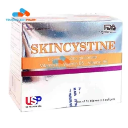 Thực Phẩm Bảo Vệ Sức Khỏe Skincystine - Hộp 12 vỉ x 5 viên