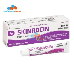 Thuốc Mỡ Bôi Da Skinrocin 2% - Hộp 1 tuýp thuốc mỡ 5g