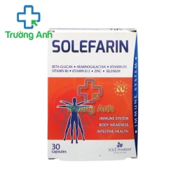 Solefarin - Sản phẩm bổ sung chất dinh dưỡng, tăng sức đề kháng cho cơ thể