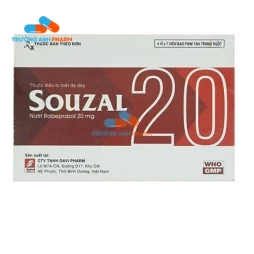 Souzal 20mg Davipharm - Thuốc điều trị viêm loét dạ dày