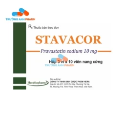 Stavacor 10mg Herabiopharm - Thuốc điều trị mỡ máu và tăng cholesterol 