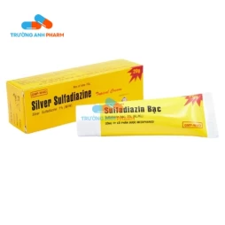 Sulfadiazin Bạc Medipharco - Thuốc phòng nhiễm khuẩn tại chỗ (10 tuýp)