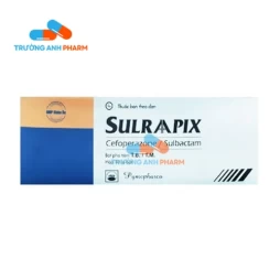 Sulraapix 1g Pymepharco - Thuốc điều trị nhiễm trùng hiệu quả