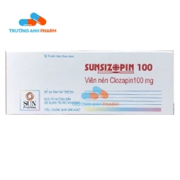 Thuốc Sunsizopin 100 Mg - Hộp 5 vỉ x 10 viên