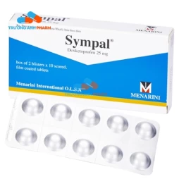 Sympal 25mg A.Menarini - Thuốc điều trị đau mức độ trung bình