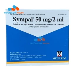 Sympal 50mg/2ml A. Menarini - Thuốc điều trị cơn đau cấp tính