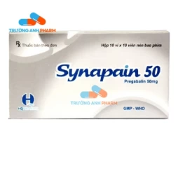 Thuốc Synapain 50 Mg - Hộp 4 vỉ x 7 viên