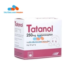 Tatanol 250 Pymepharco - Thuốc giảm đau, hạ sốt