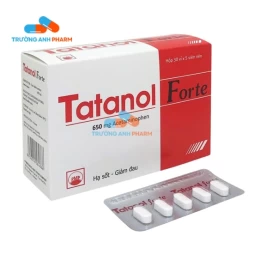 Tatanol Forte 650mg Pymepharco (150 viên) - Thuốc giảm đau, hạ sốt