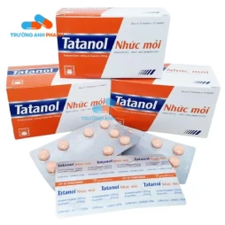 Tatanol nhức mỏi Pymepharco - Thuốc điều trị cơn đau nhức tại cơ và xương vừa đến nhẹ