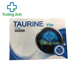 Taurine Vita 250Mg - Hộp 6 vỉ x 10 viên nang.
