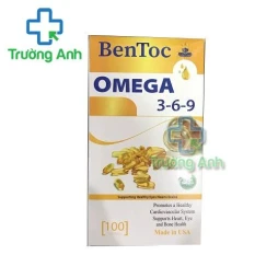 Thực Phẩm Bảo Vệ Sức Khỏe Bentoc Omega 3.6.9 - Hộp 100 viên