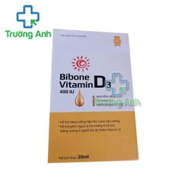 Thực Phẩm Bảo Vệ Sức Khỏe Bibone Vitamin D3 400Iu - Công ty cổ phần Dược BMP 