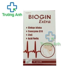 Thực Phẩm Bảo Vệ Sức Khỏe Biogin Extra - Hộp 30 viên