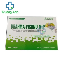 Thực Phẩm Bảo Vệ Sức Khỏe Brahma-Vishnu M.p - Hộp 3 vỉ x 10 viên