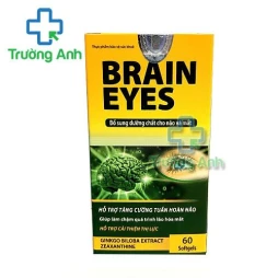 Thực Phẩm Bảo Vệ Sức Khỏe Brain Eyes -  60 viên x 1 hộp (60 viên nang mềm)