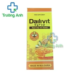 Thực Phẩm Bảo Vệ Sức Khỏe Dailivit Syrup 125Ml - Hộp 1 lọ 125ml
