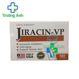 Thực Phẩm Bảo Vệ Sức Khỏe Jiracin-Vp - Hộp 60 viên