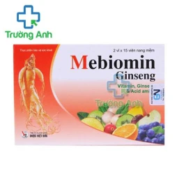 Thực Phẩm Bảo Vệ Sức Khỏe Mebiomin Ginseng - Hộp 2 vỉ x 15 viên