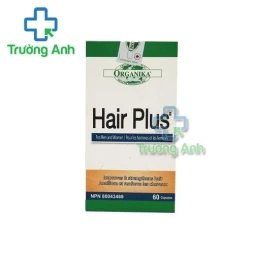 Thực Phẩm Bảo Vệ Sức Khỏe Organika Hair Plus - Hộp 1 lọ 60 viên