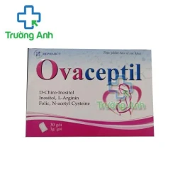 Thực Phẩm Bảo Vệ Sức Khỏe Ovaceptil - Hộp 30 gói