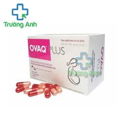 Thực Phẩm Bảo Vệ Sức Khỏe Ovaq Plus -  Hộp 60 viên nang