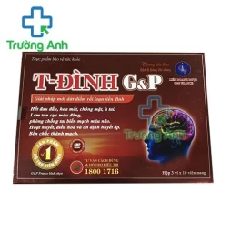 Thực Phẩm Bảo Vệ Sức Khỏe T-Đình G&#038;P - Hộp 3 vỉ x 10 viên