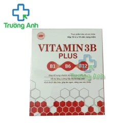 Thực Phẩm Bảo Vệ Sức Khỏe Vitamin 3B Plus - Hộp 10 vỉ x 10 viên