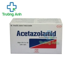 Thuốc Acetazolamid 250Mg - Công ty cổ phần Dược phẩm Dược liệu Pharmedic 